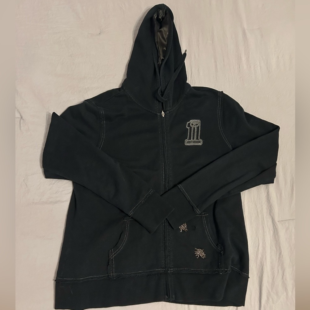 Thrifted Vintage Harley-Davidson Zip up Hoodie